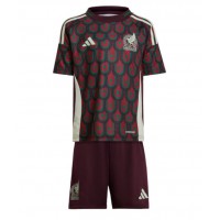 Camisa de Futebol México Equipamento Principal Infantil Copa America 2024 Manga Curta (+ Calças curtas)